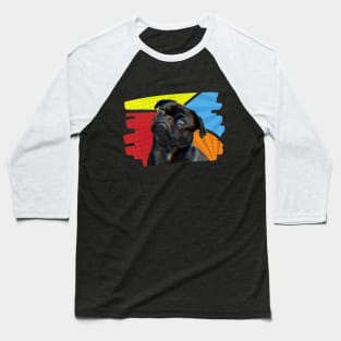 pug Baseball T-Shirt